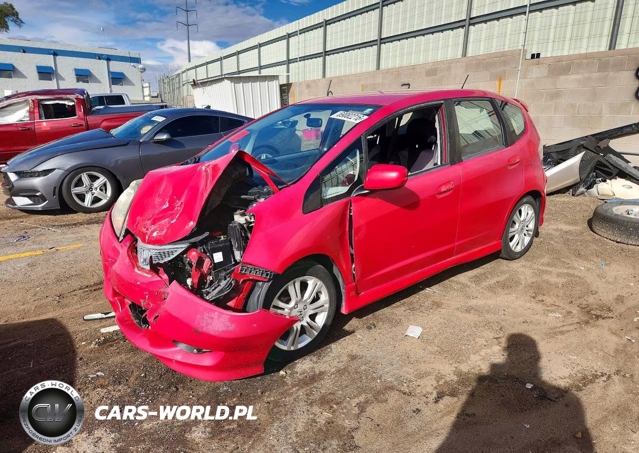 2010 Honda Fit Sport VIN:JHMGE8H49AC006710 - 1