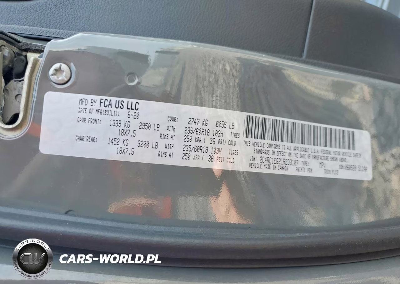 2020 Chrysler Pacifica Touring L Plus VIN:2C4RC1EG2LR233107 - 13