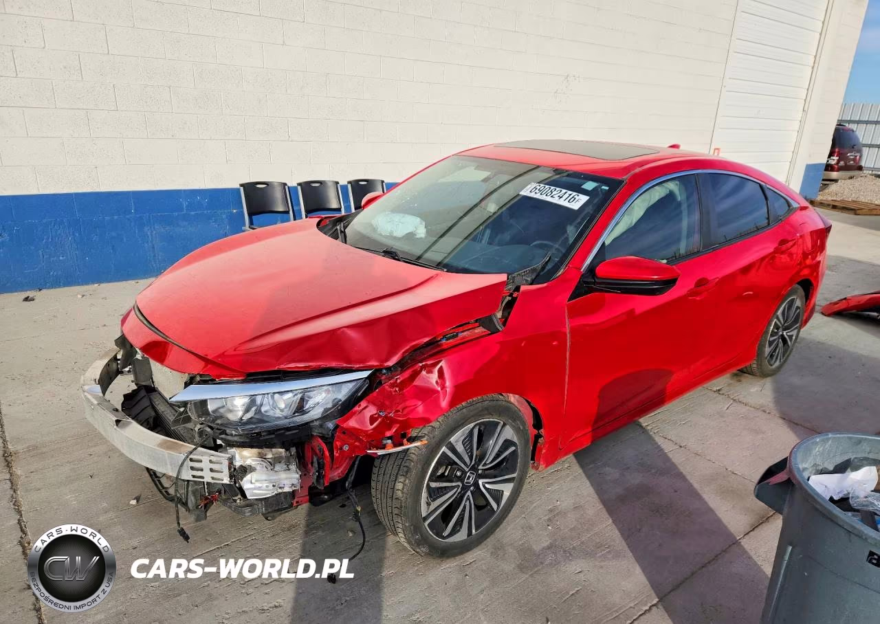 2018 Honda Civic Ex VIN:JHMFC1F38JX025857 - 1