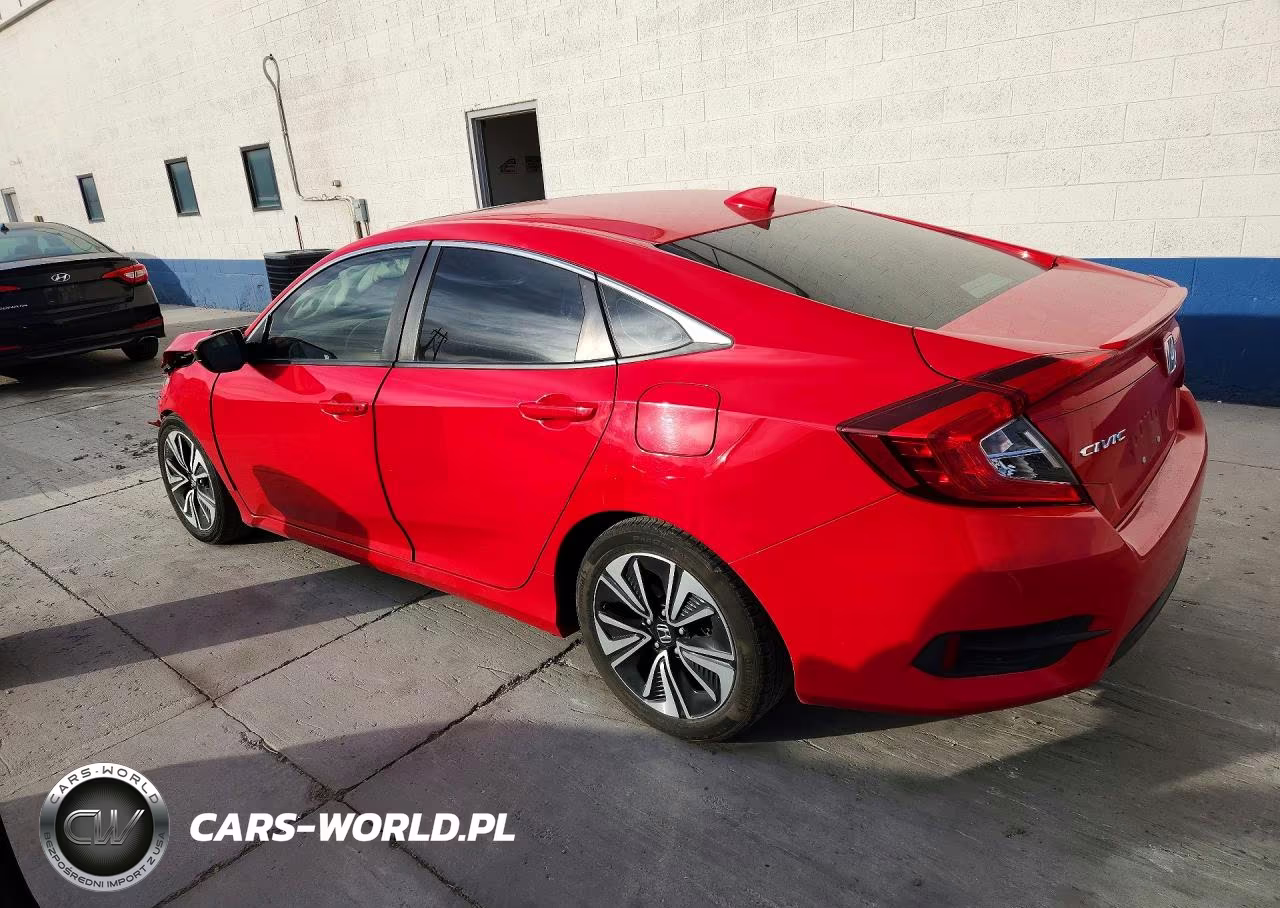 2018 Honda Civic Ex VIN:JHMFC1F38JX025857 - 2