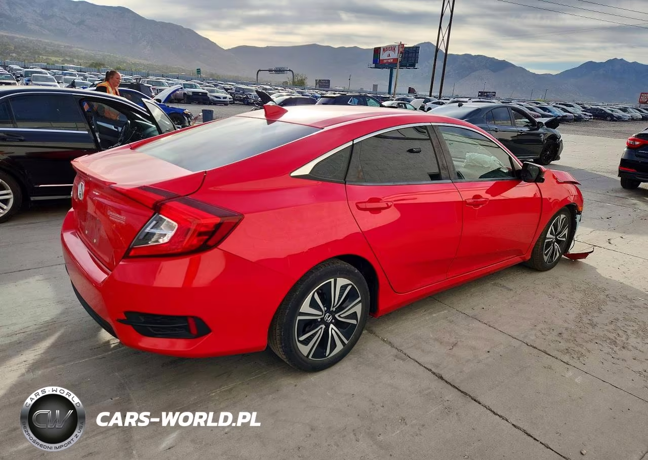 2018 Honda Civic Ex VIN:JHMFC1F38JX025857 - 3