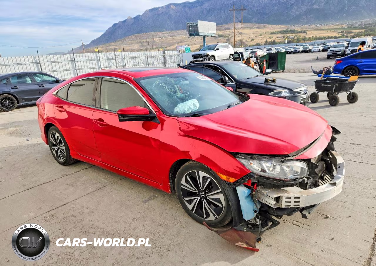 2018 Honda Civic Ex VIN:JHMFC1F38JX025857 - 4