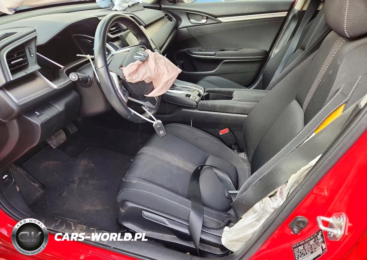 2018 Honda Civic Ex VIN:JHMFC1F38JX025857 - 7