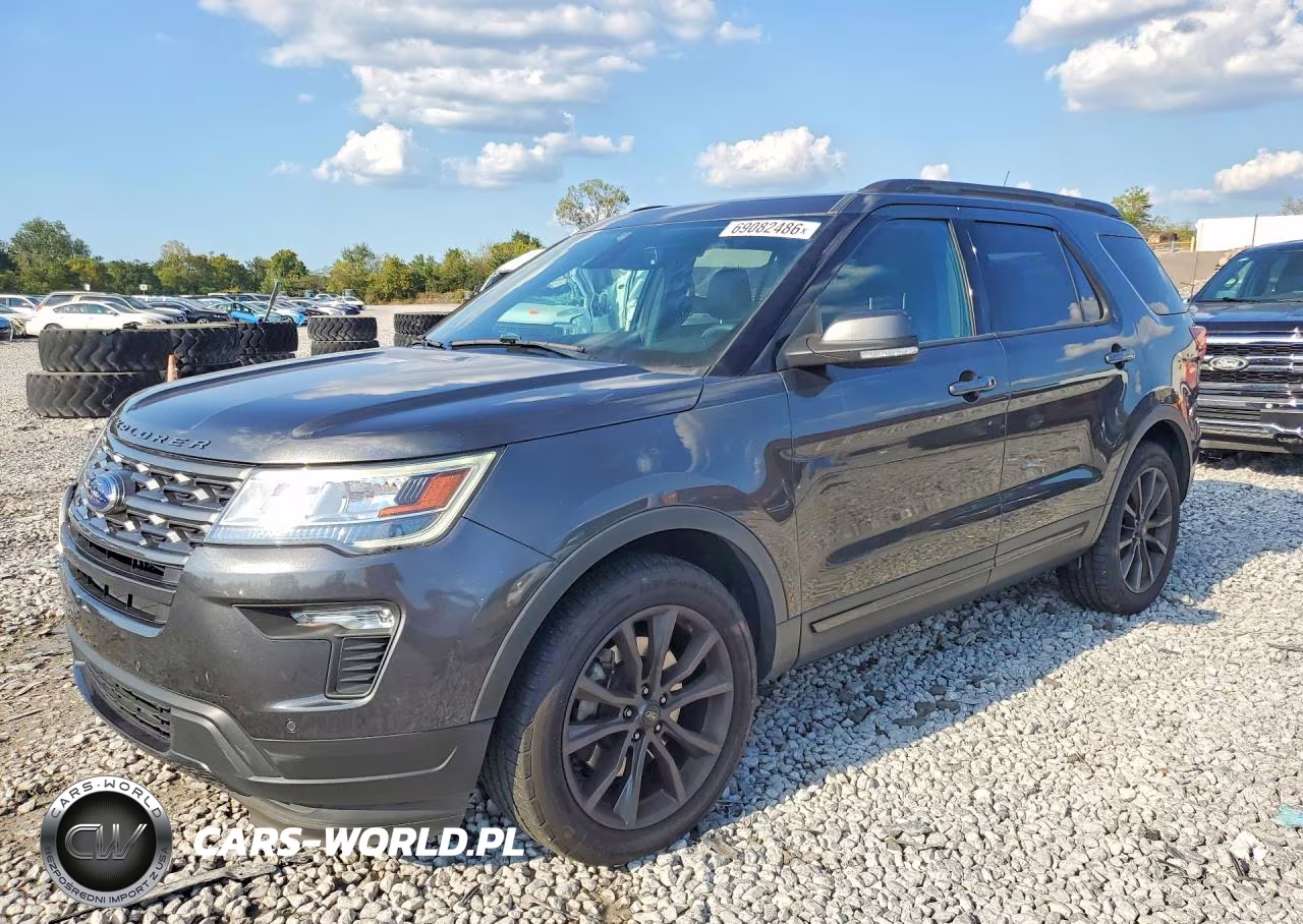 2019 Ford Explorer Xlt VIN:1FM5K8D83KGB01280 - 1