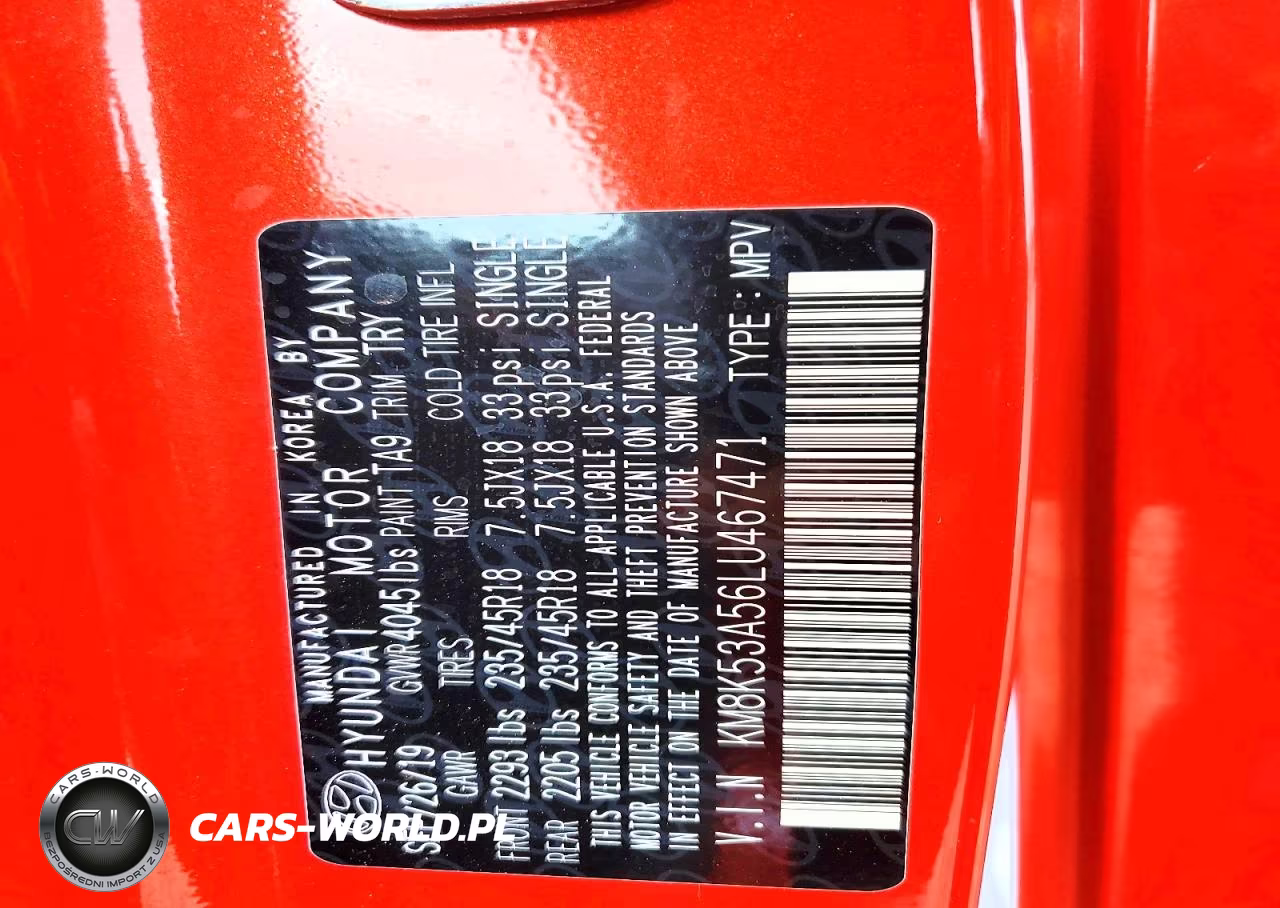 2020 Hyundai Kona Ultimate VIN:KM8K53A56LU467471 - 12