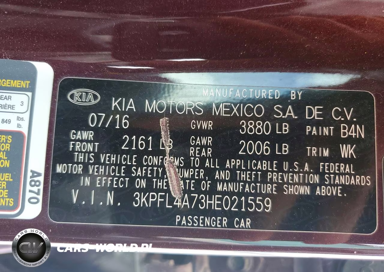 2017 Kia Forte Lx VIN:3KPFL4A73HE021559 - 12