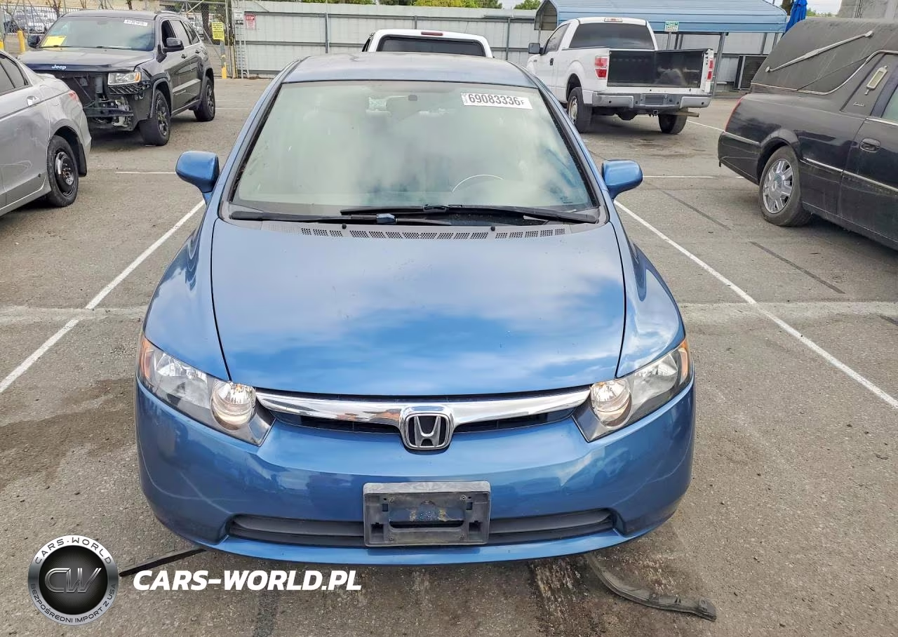 2007 Honda Civic Lx VIN:1HGFA16507L067658 - 5