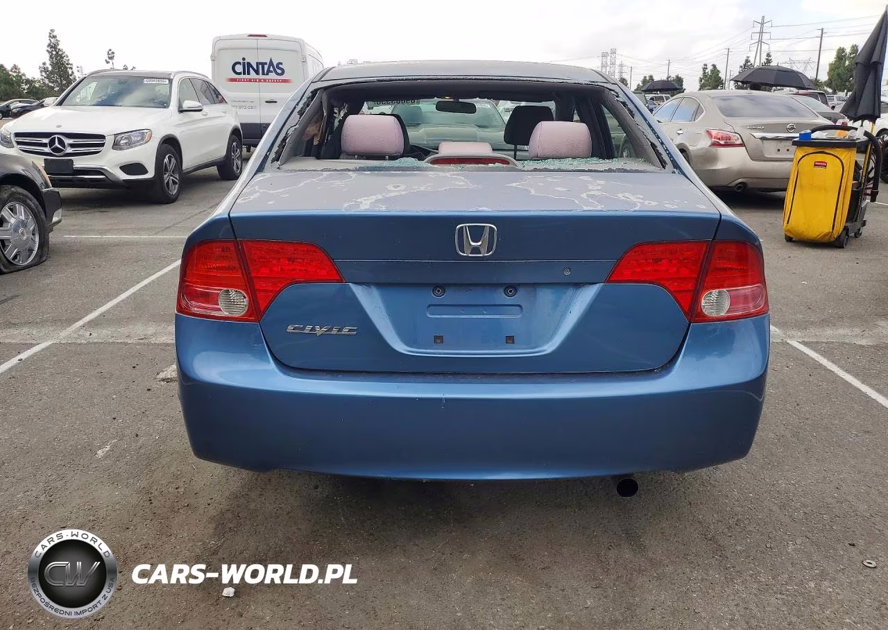 2007 Honda Civic Lx VIN:1HGFA16507L067658 - 6