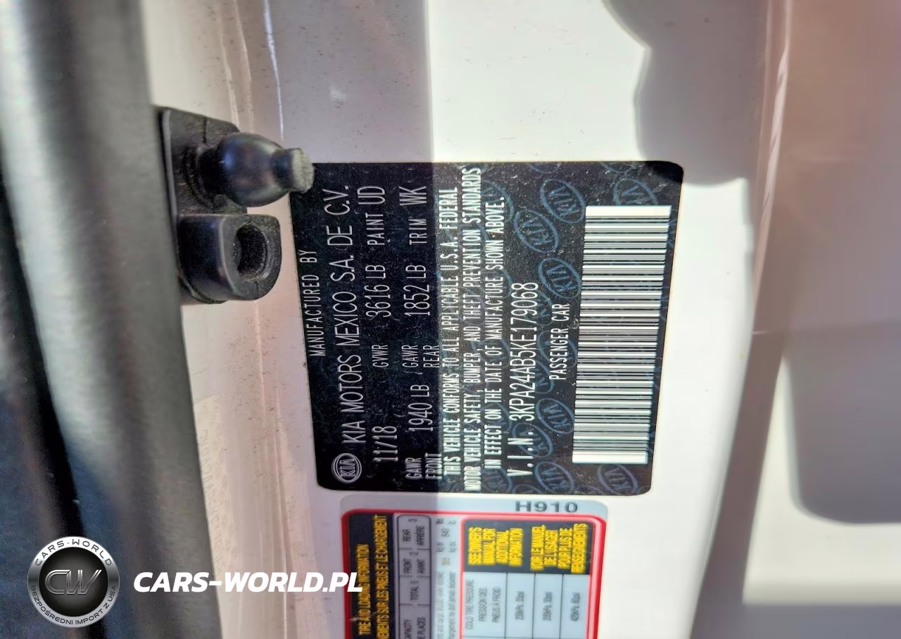 2019 Kia Rio S VIN:3KPA24AB5KE179068 - 12