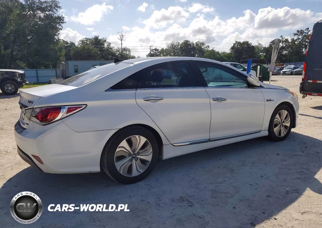 2015 Hyundai Sonata Hybrid Limited VIN:KMHEC4A45FA136547 - 3