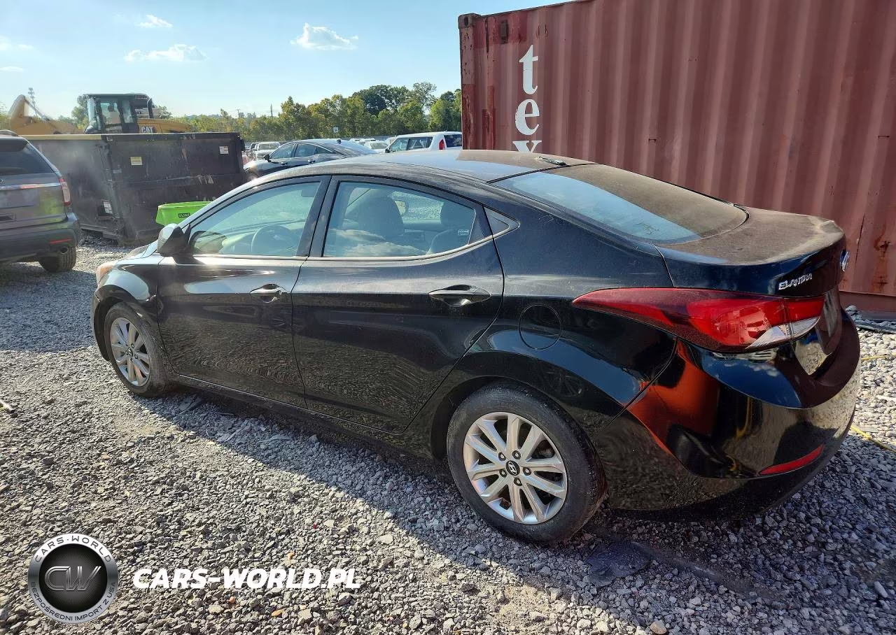2014 Hyundai Elantra Se VIN:KMHDH4AE3EU107664 - 2