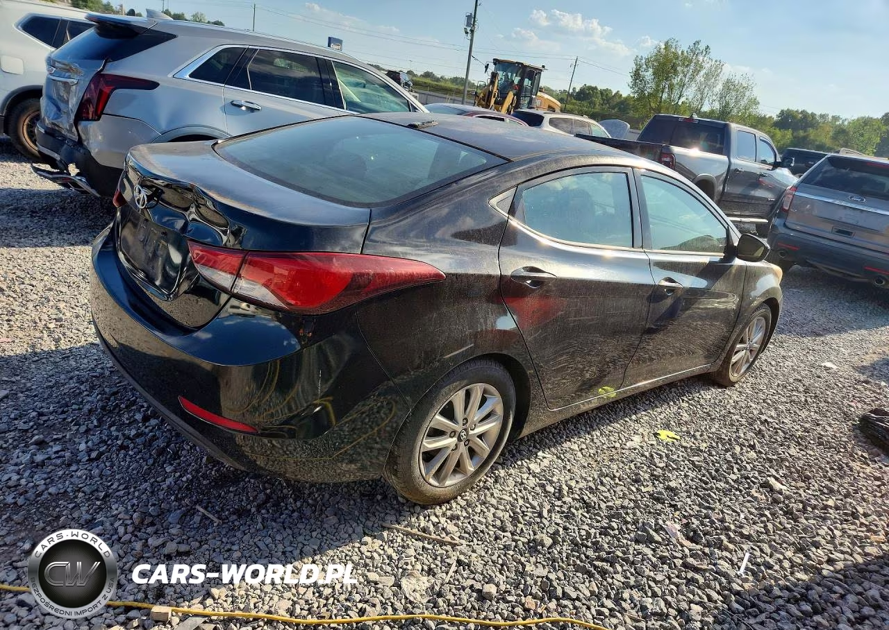 2014 Hyundai Elantra Se VIN:KMHDH4AE3EU107664 - 3