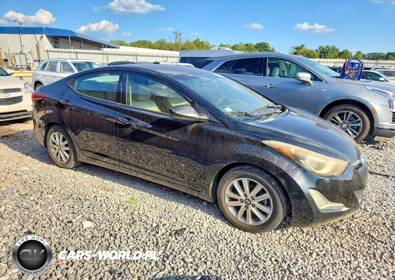 2014 Hyundai Elantra Se VIN:KMHDH4AE3EU107664 - 4