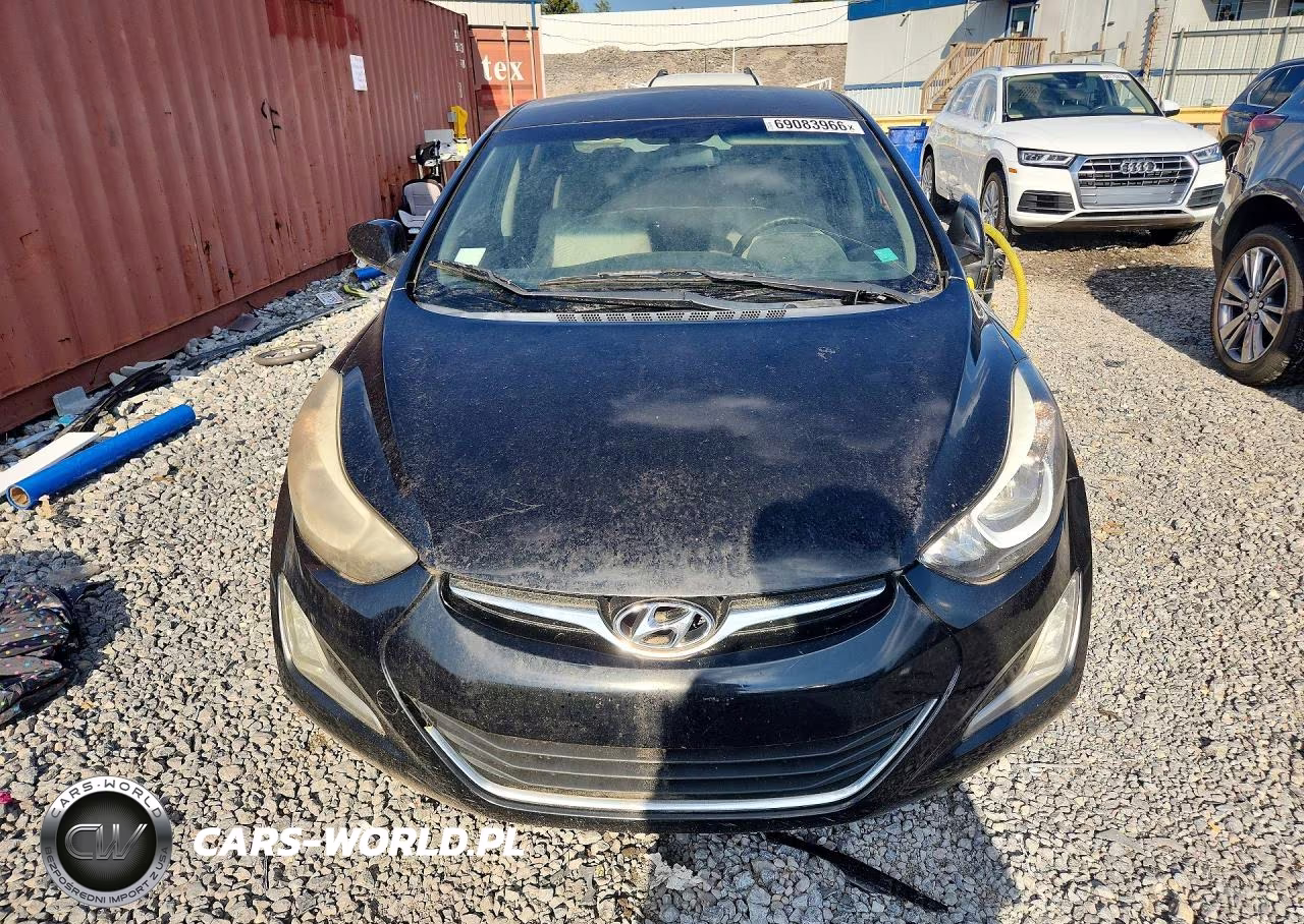 2014 Hyundai Elantra Se VIN:KMHDH4AE3EU107664 - 5