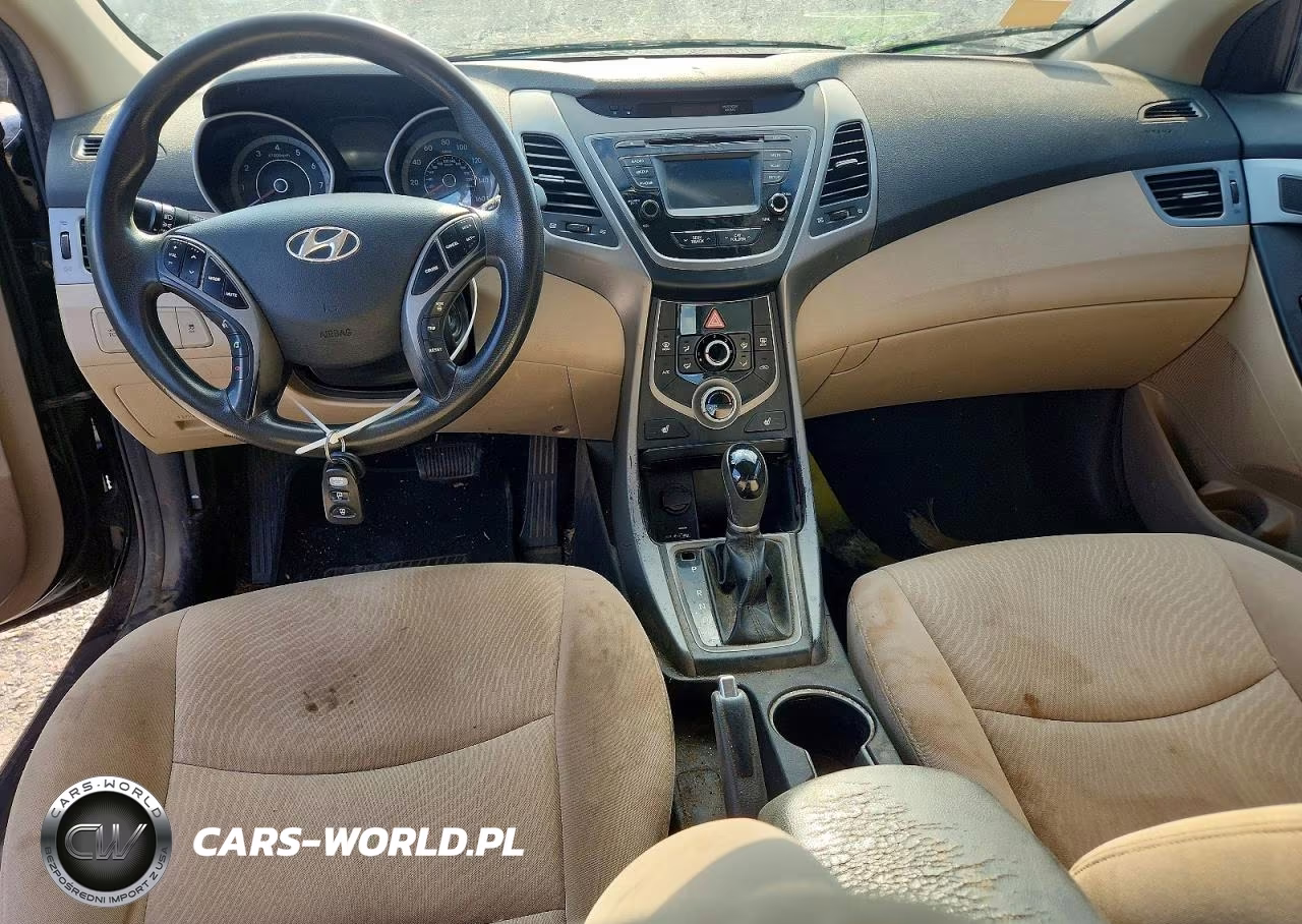 2014 Hyundai Elantra Se VIN:KMHDH4AE3EU107664 - 8
