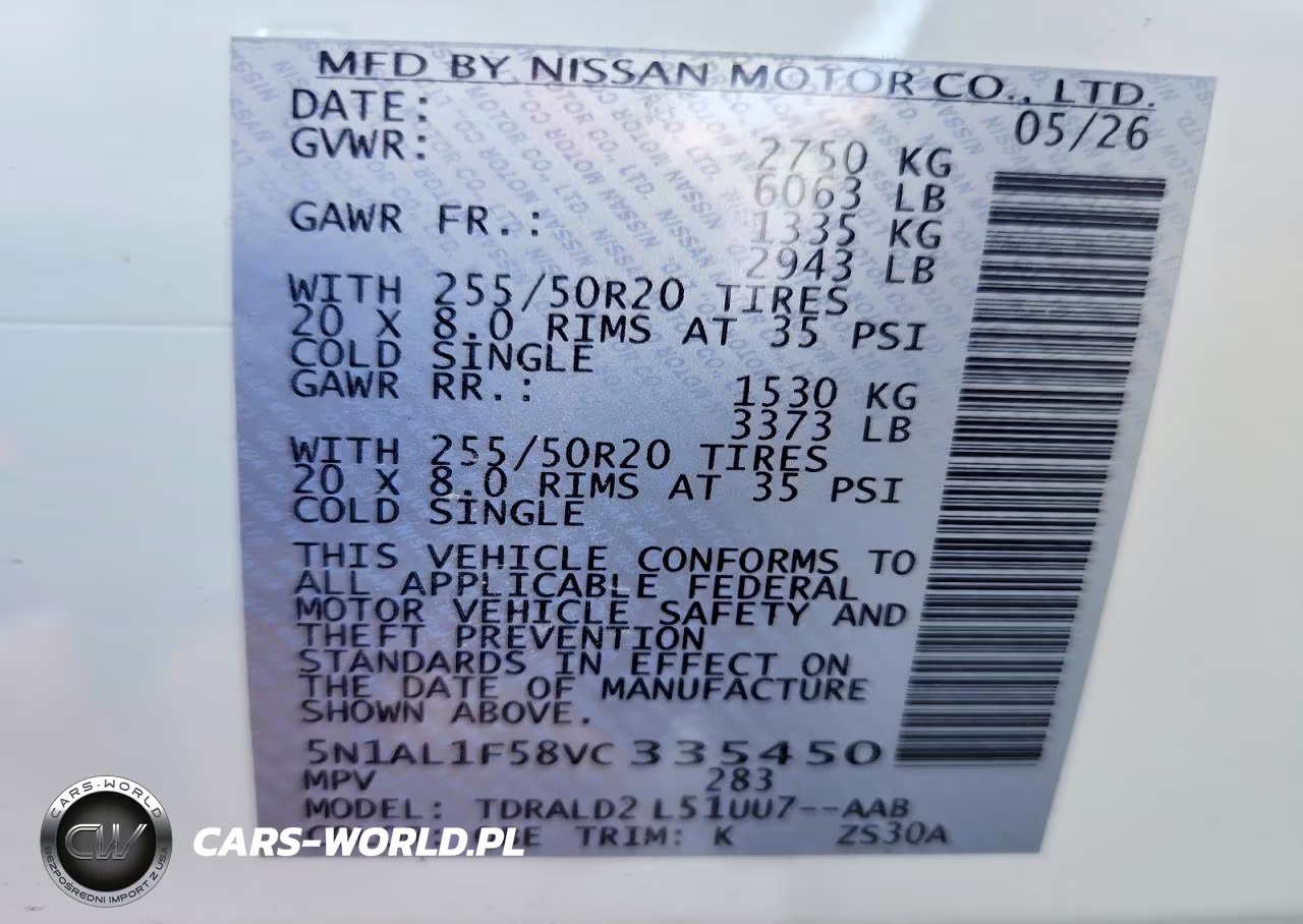 2027 Infiniti Qx60 Luxe VIN:5N1AL1F58VC335450 - 14