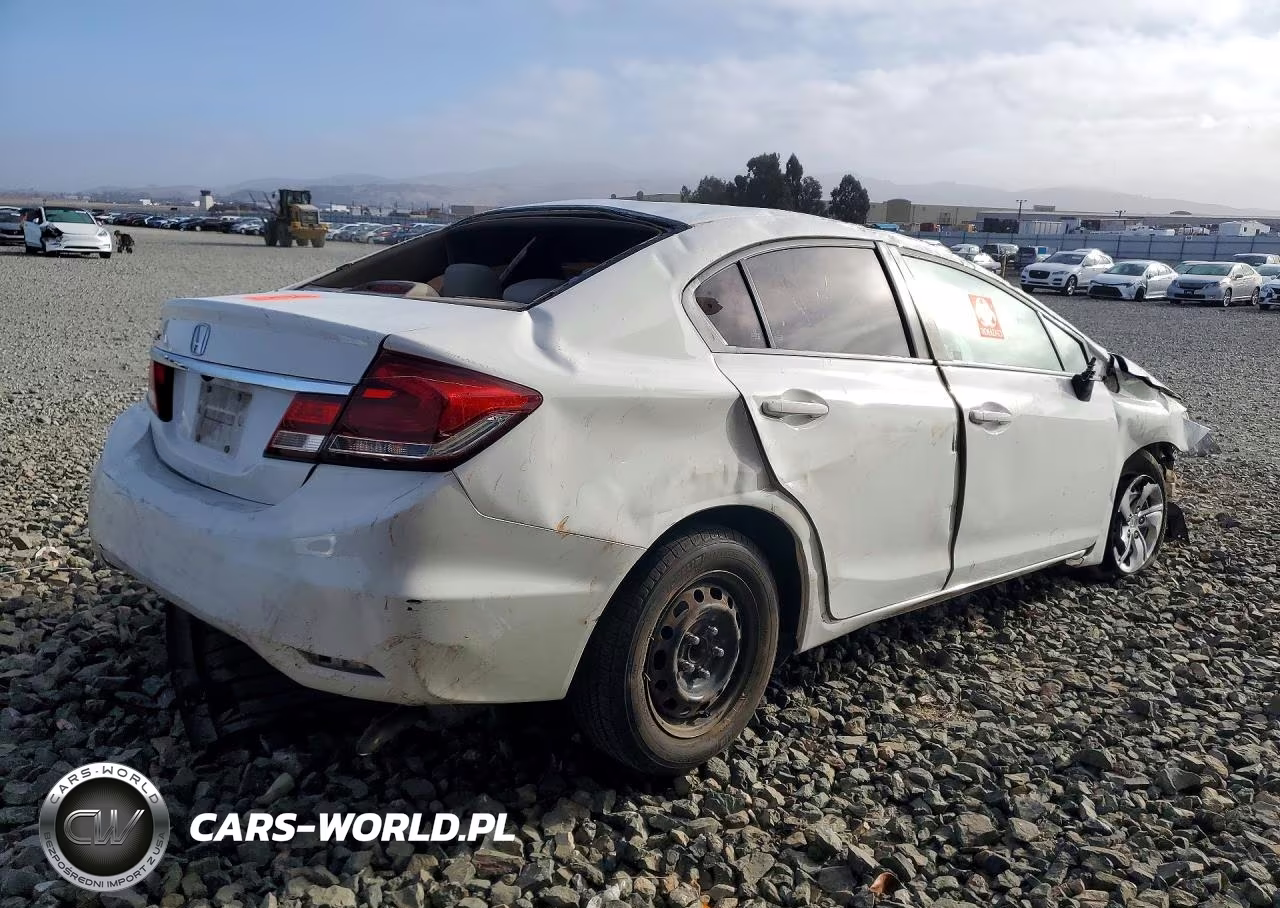 2015 Honda Civic Lx VIN:19XFB2F56FE234534 - 3