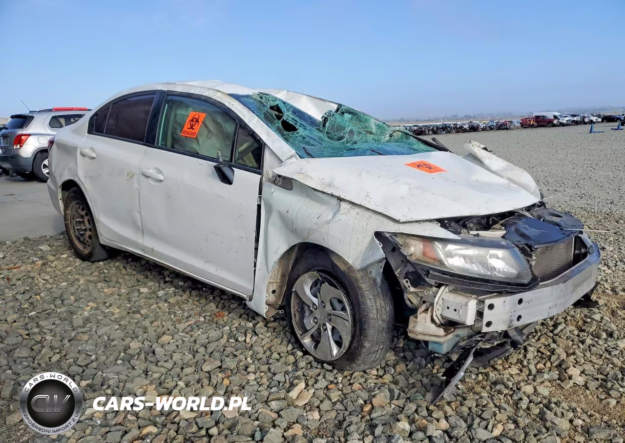 2015 Honda Civic Lx VIN:19XFB2F56FE234534 - 4