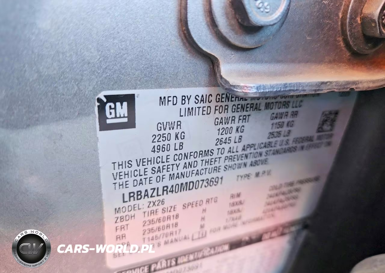 2021 Buick Envision Preferred VIN:LRBAZLR40MD073691 - 14