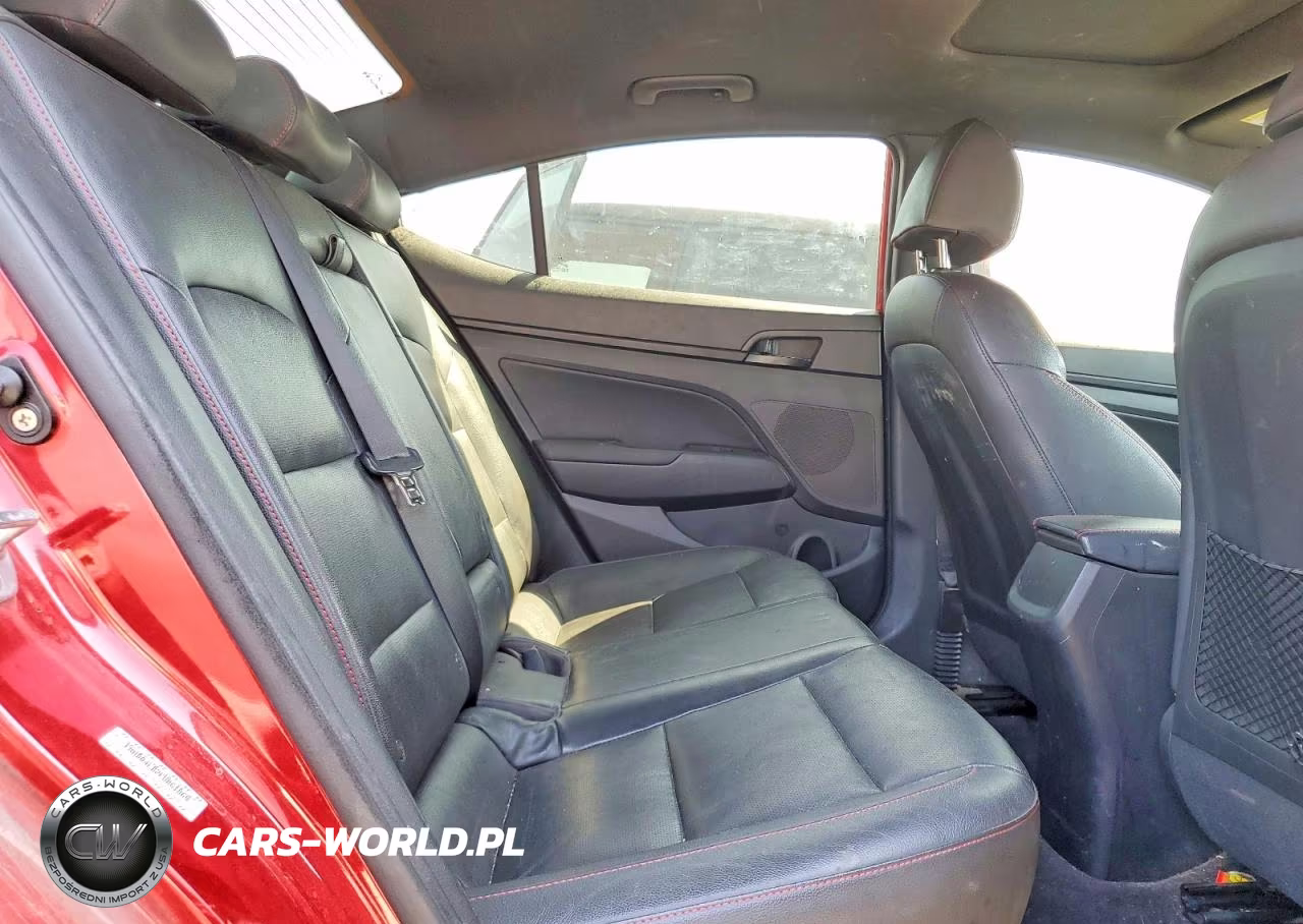 2019 Hyundai Elantra Sport VIN:KMHD04LB2KU861869 - 10