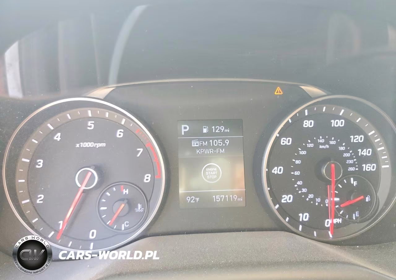 2019 Hyundai Elantra Sport VIN:KMHD04LB2KU861869 - 9