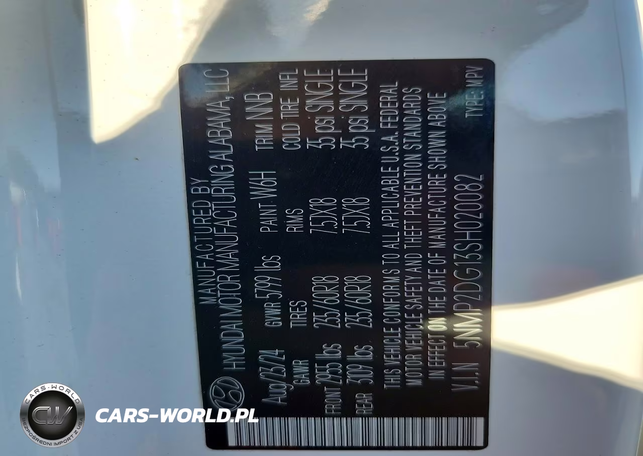 2025 Hyundai Santa Fe Sel VIN:5NMP2DG13SH020082 - 13