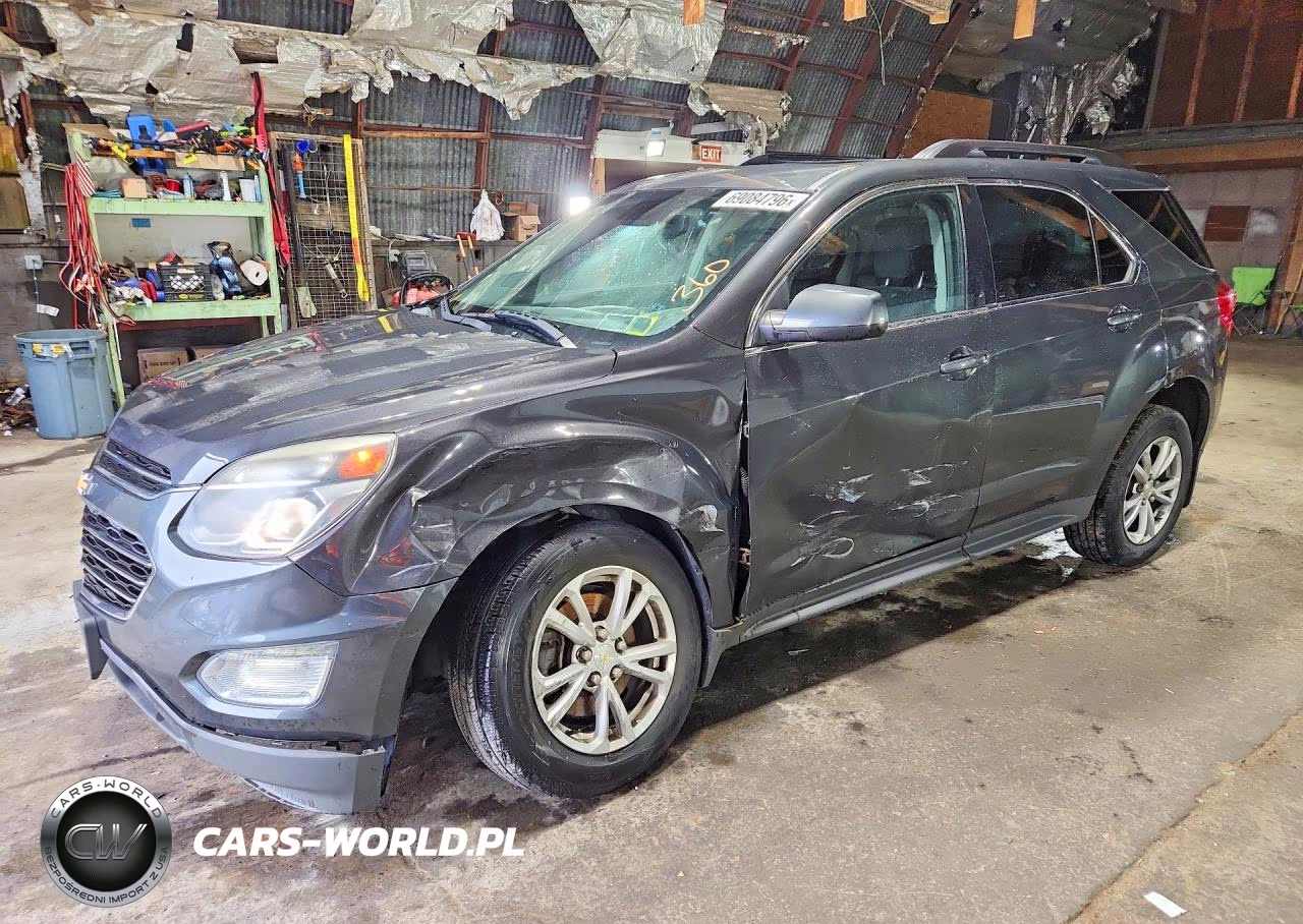 2017 Chevrolet Equinox Lt VIN:2GNFLFE34H6167351 - 1
