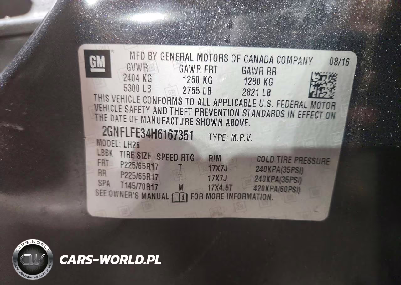 2017 Chevrolet Equinox Lt VIN:2GNFLFE34H6167351 - 13