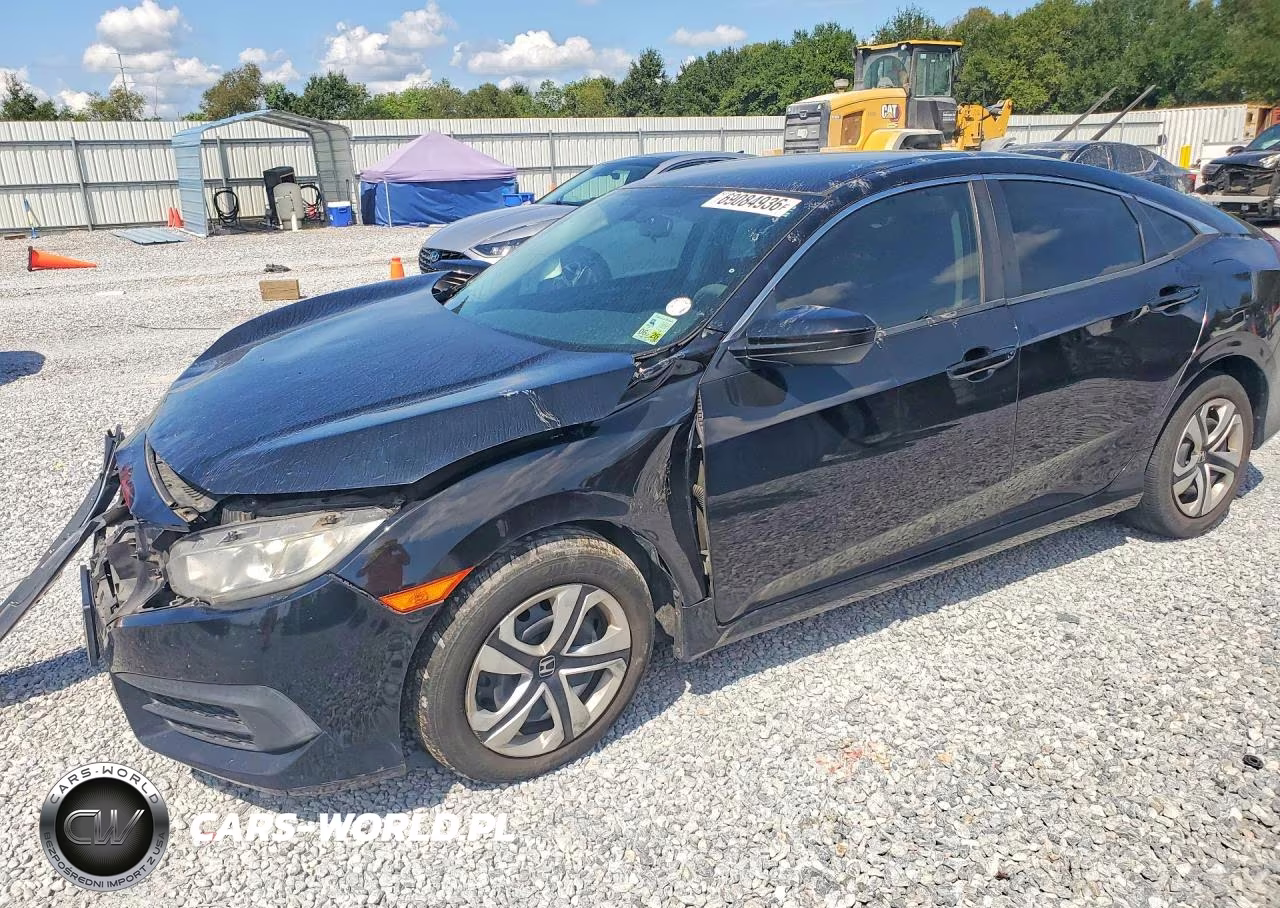 2017 Honda Civic Lx VIN:2HGFC2F54HH529606 - 1