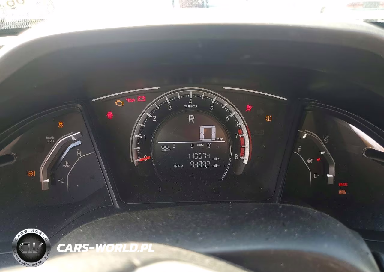 2017 Honda Civic Lx VIN:2HGFC2F54HH529606 - 9
