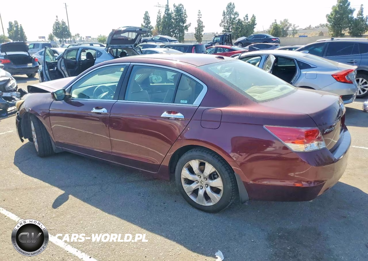 2008 Honda Accord Exl VIN:1HGCP36848A017012 - 2