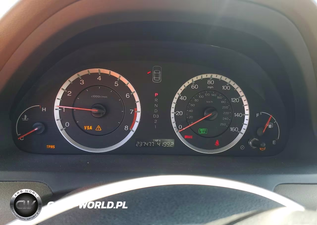 2008 Honda Accord Exl VIN:1HGCP36848A017012 - 9