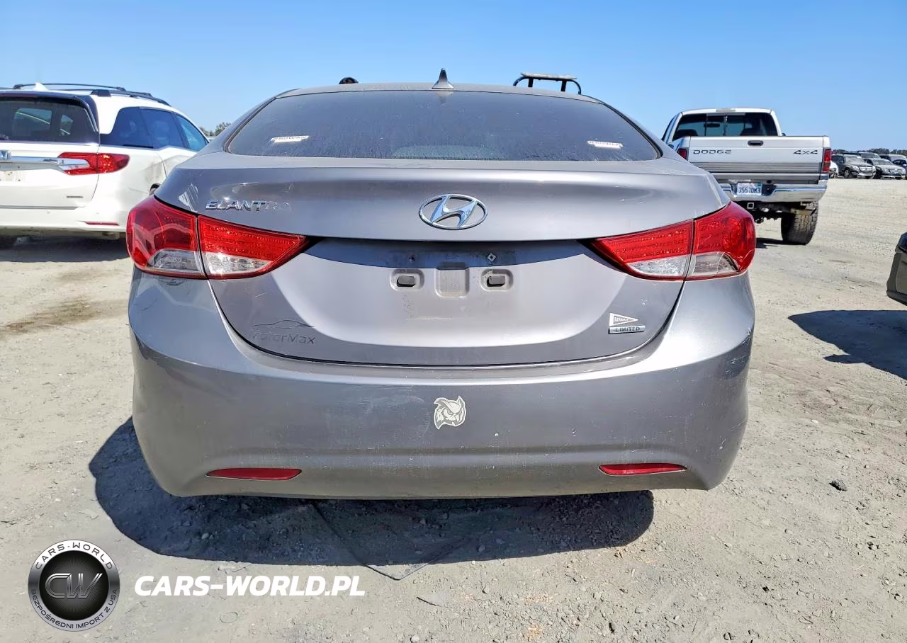 2011 Hyundai Elantra Limited VIN:5NPDH4AE6BH075268 - 6