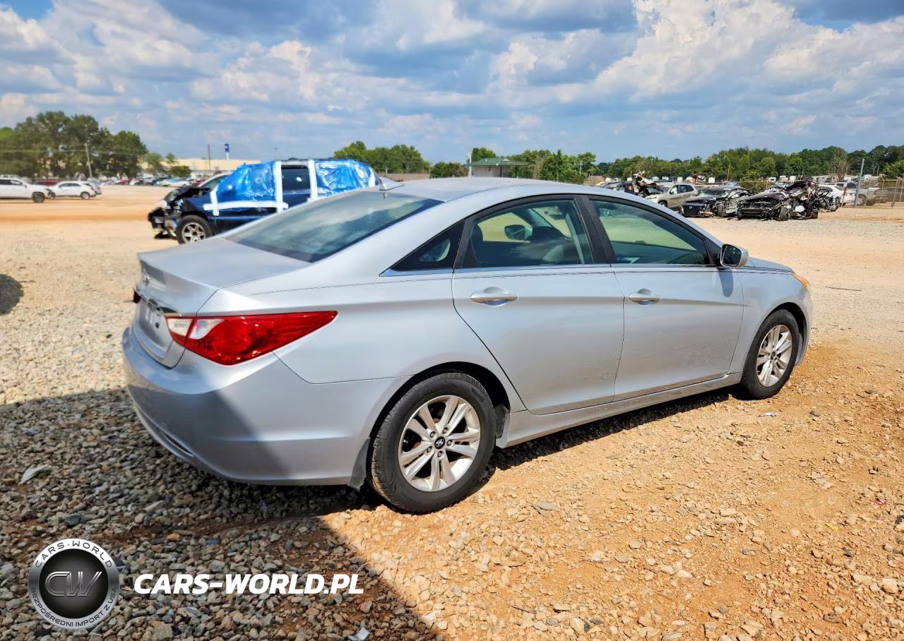 2013 Hyundai Sonata Gls VIN:5NPEB4AC8DH637291 - 3