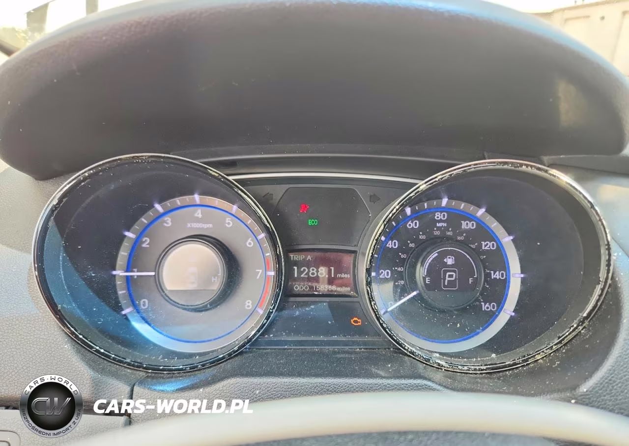 2013 Hyundai Sonata Gls VIN:5NPEB4AC8DH637291 - 9