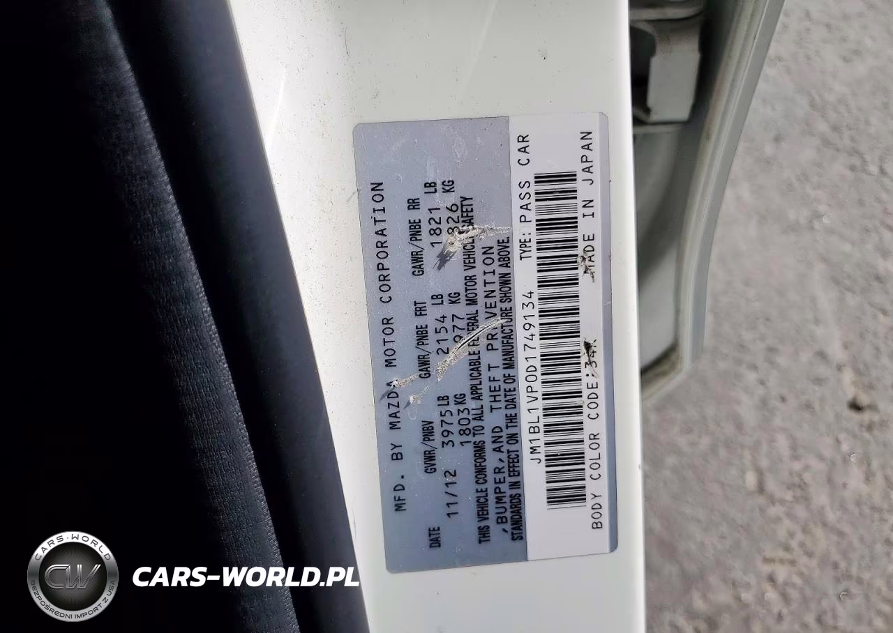 2013 Mazda 3 I VIN:JM1BL1VP0D1749134 - 12