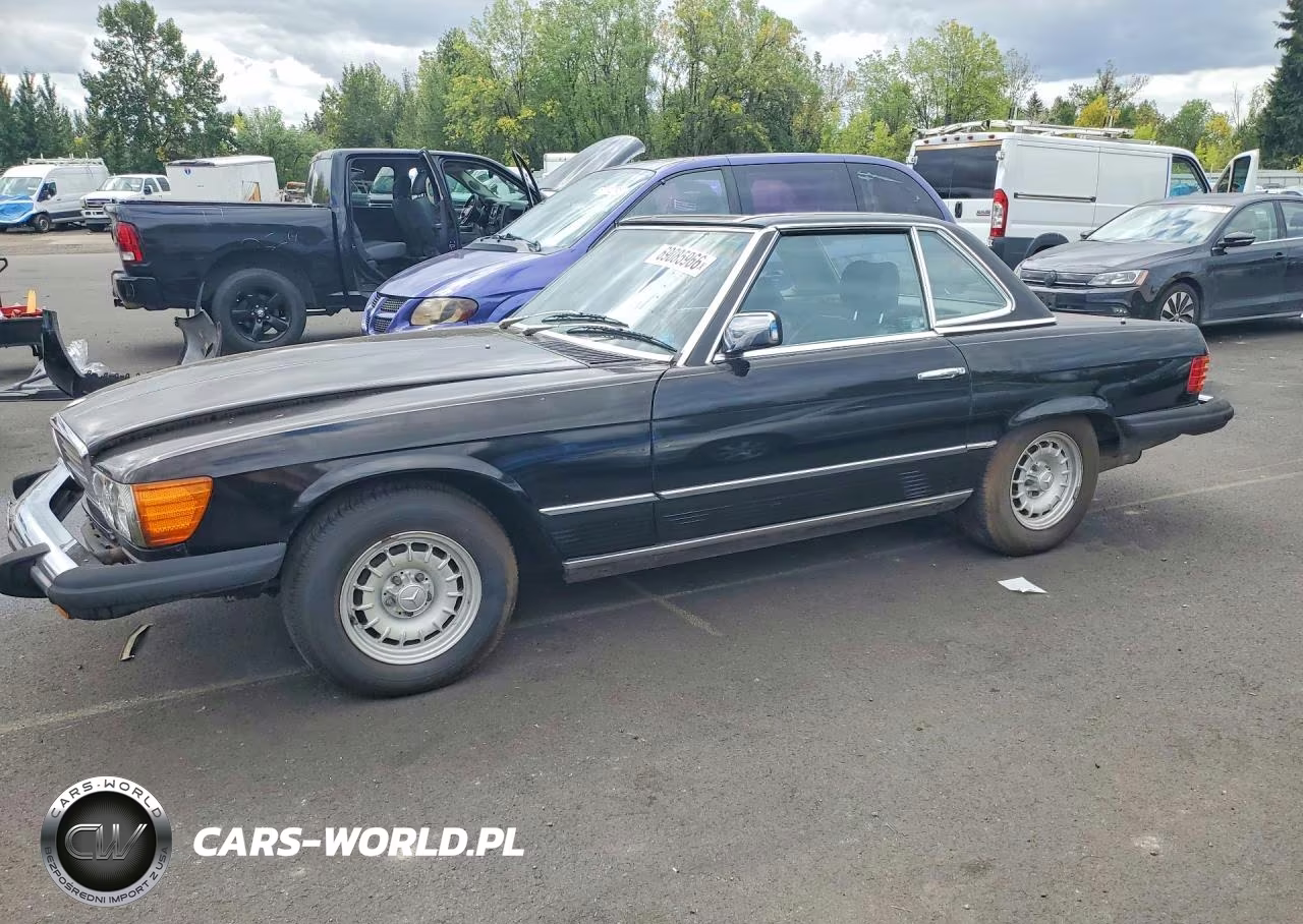 1984 Mercedes-Benz 380 Sl VIN:WDBBA45A9EA005633 - 1
