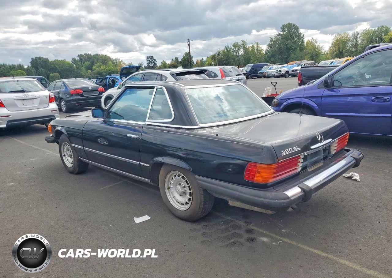 1984 Mercedes-Benz 380 Sl VIN:WDBBA45A9EA005633 - 2