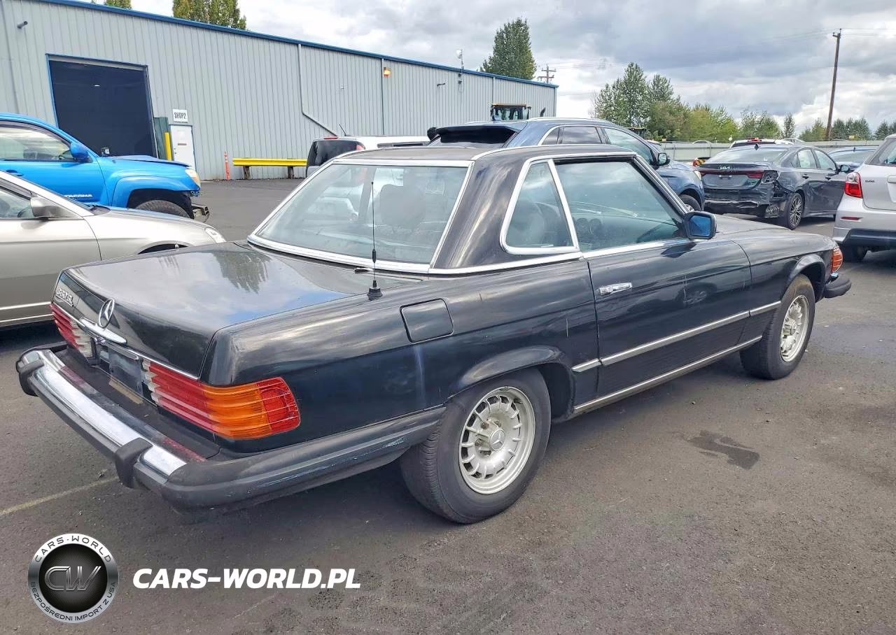 1984 Mercedes-Benz 380 Sl VIN:WDBBA45A9EA005633 - 3