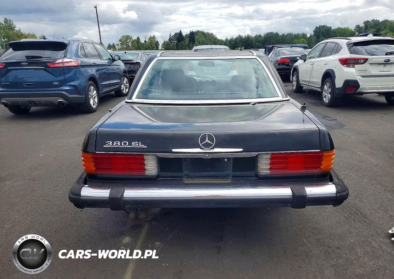 1984 Mercedes-Benz 380 Sl VIN:WDBBA45A9EA005633 - 6