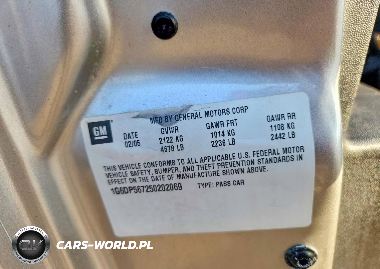 2005 Cadillac Cts Hi Feature V6 VIN:1G6DP567250202069 - 12