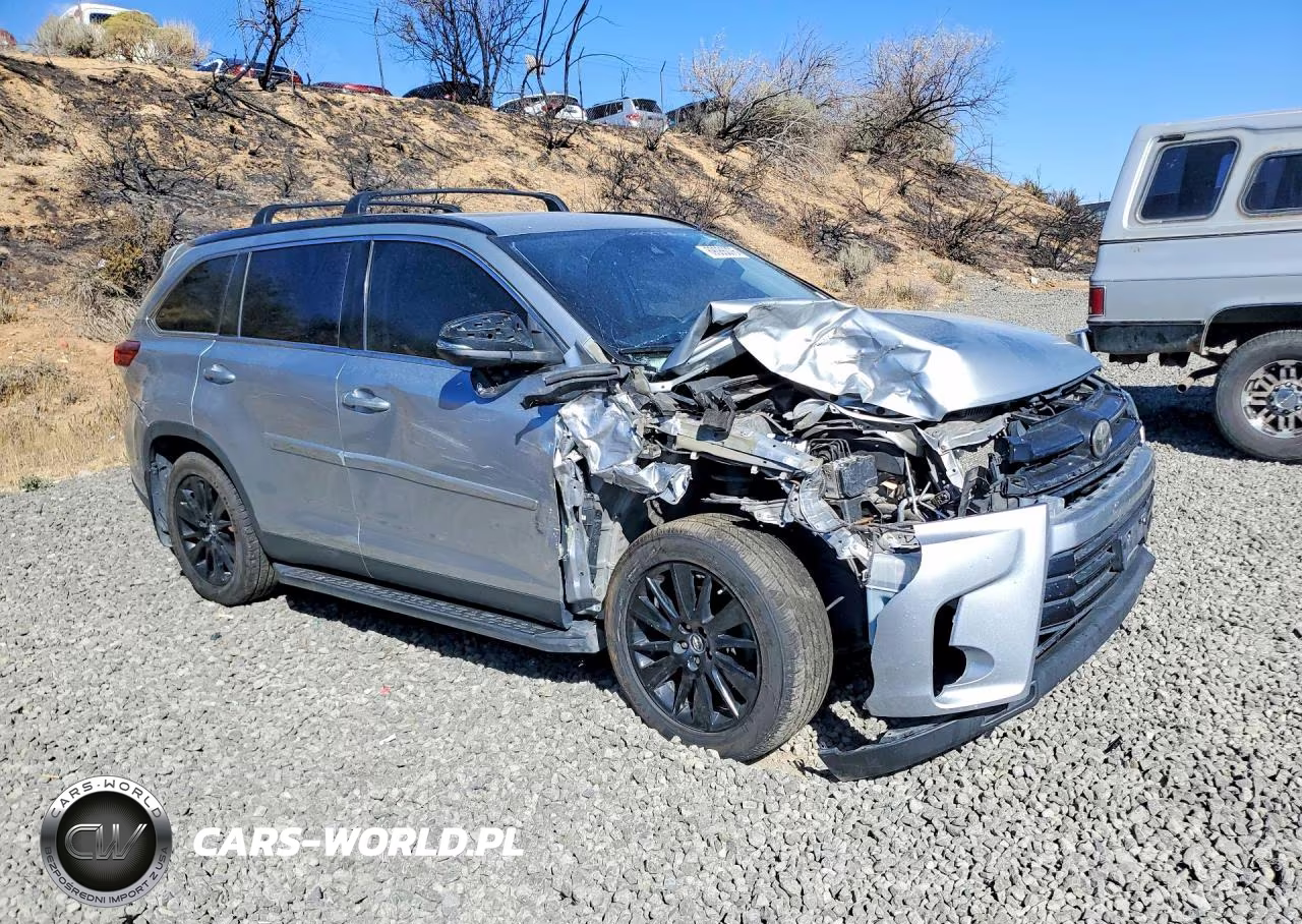 2019 Toyota Highlander Se VIN:5TDJZRFH7KS956085 - 4