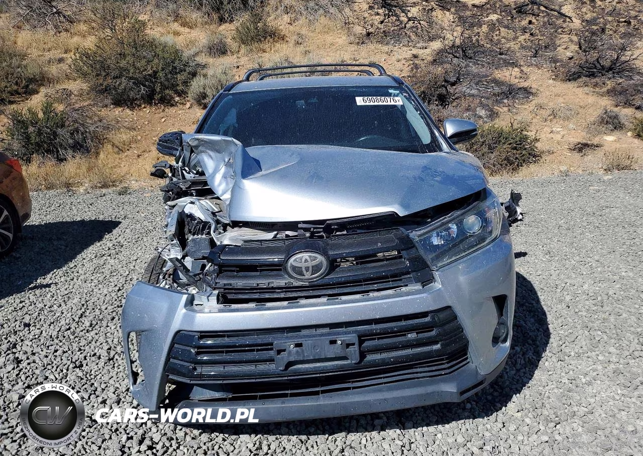 2019 Toyota Highlander Se VIN:5TDJZRFH7KS956085 - 5