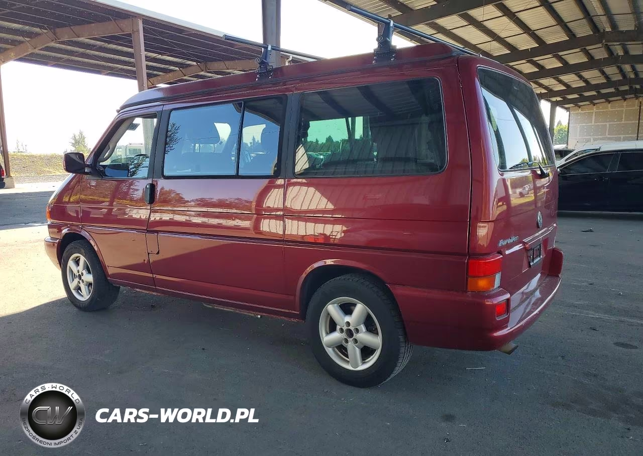 2002 Volkswagen Eurovan Mv VIN:WV2NB47082H013498 - 2