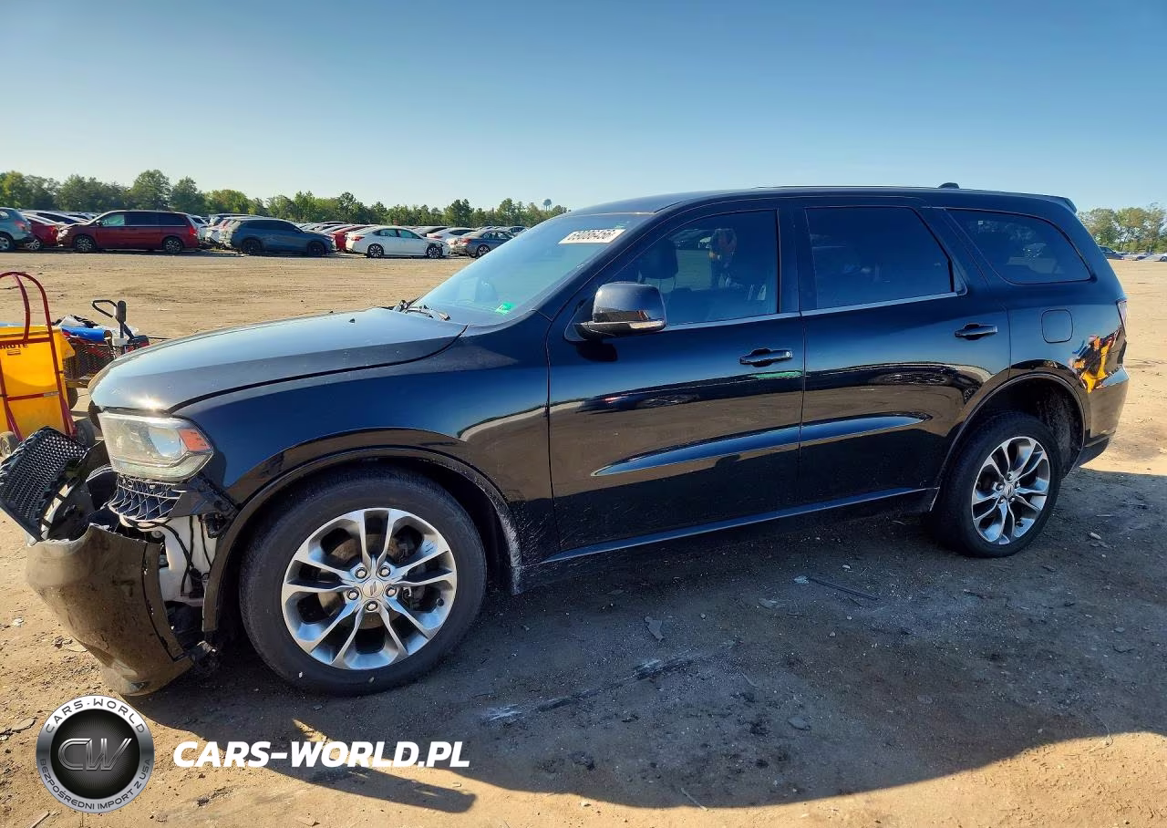 2019 Dodge Durango Gt VIN:1C4RDJDG3KC722637 - 1