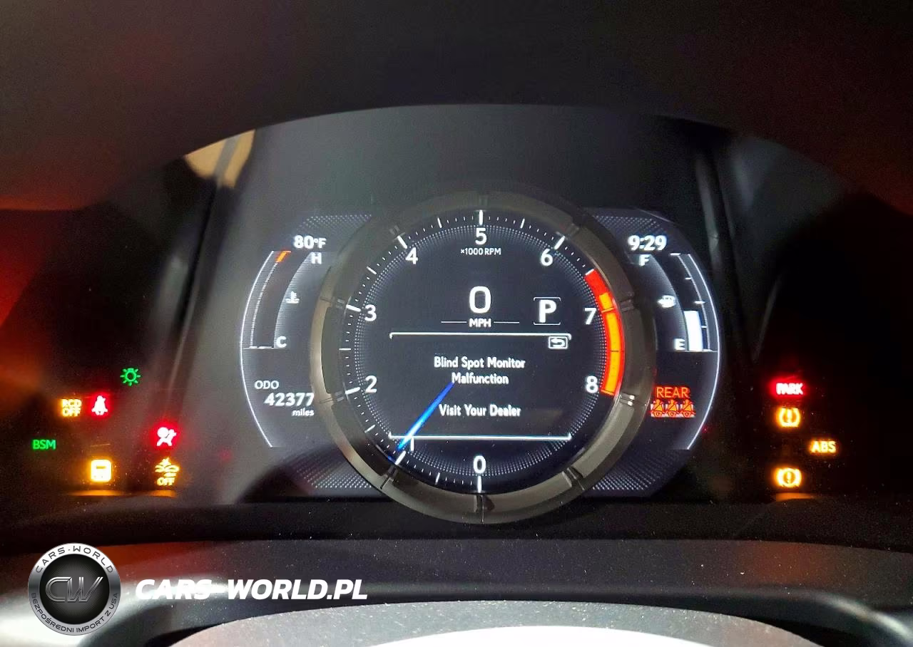 2023 Lexus Es 350 F Sport Handling VIN:58AJZ1B18PU139581 - 9