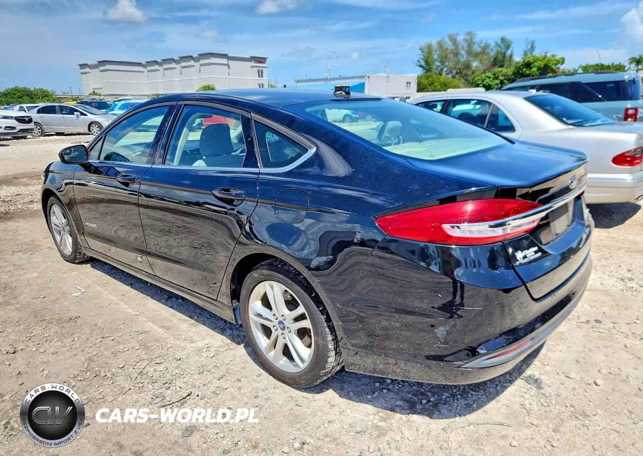 2018 Ford Fusion Se Hybrid VIN:3FA6P0LU4JR219412 - 2