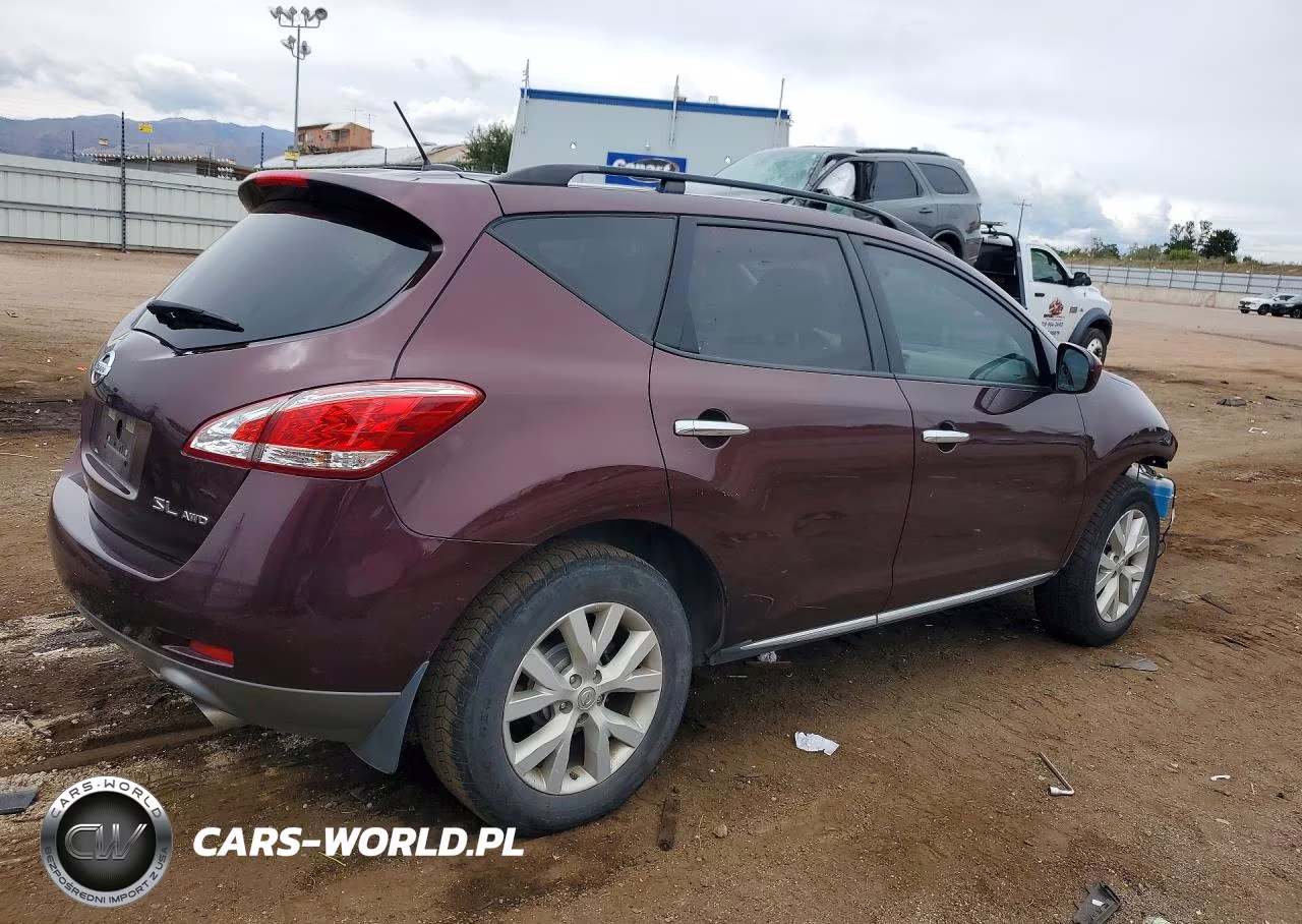 2013 Nissan Murano S VIN:JN8AZ1MW6DW312426 - 3
