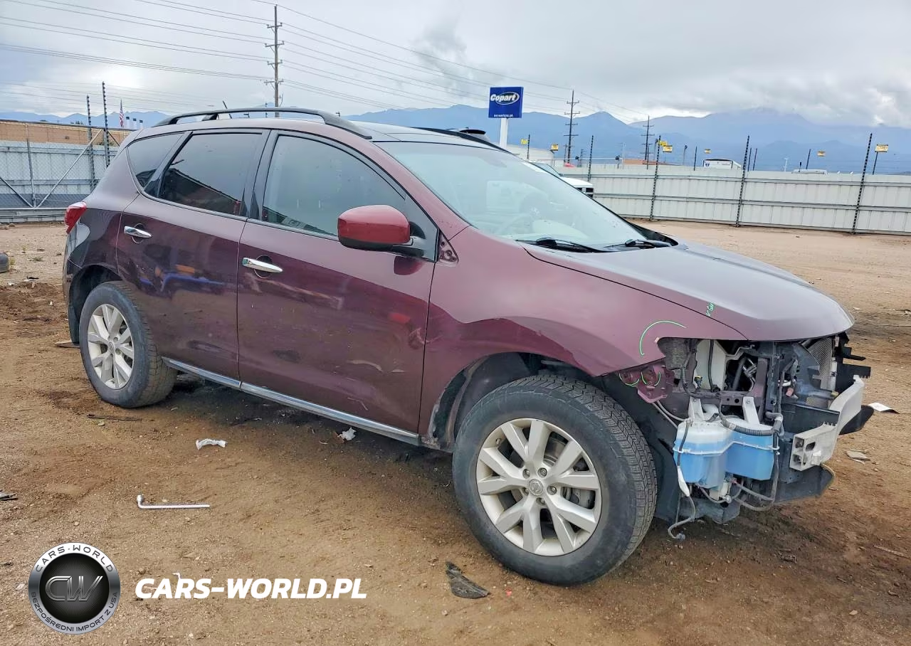 2013 Nissan Murano S VIN:JN8AZ1MW6DW312426 - 4
