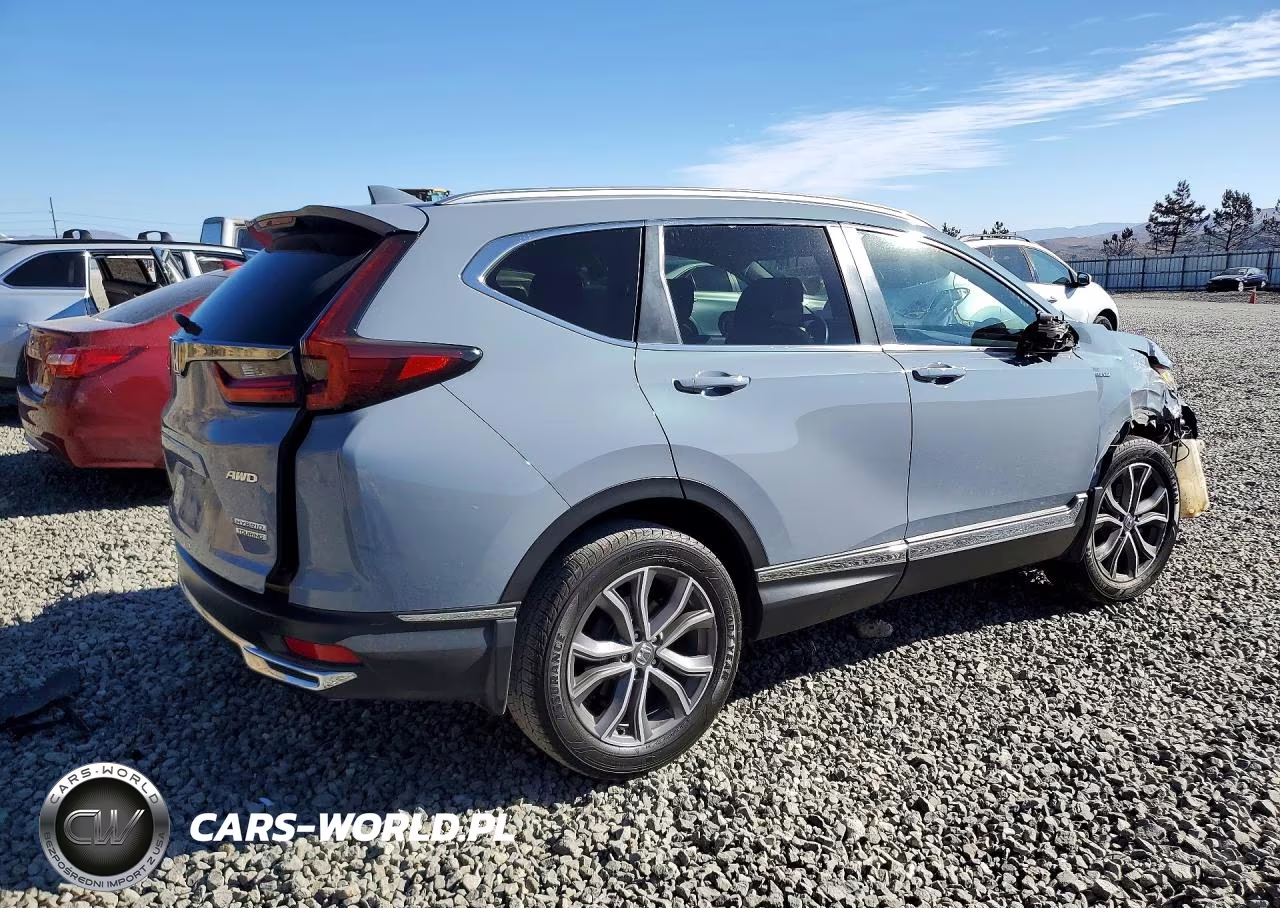 2022 Honda Cr-V Touring VIN:5J6RT6H9XNL014220 - 3